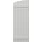 Ekena Millwork Americraft 6-Board (2 Batten) Wood Joined Board-n-Batten Shutters w/Ellipt Top, ARW101BE621X77STH, PR ARW101BE621X77STH - alternate 9